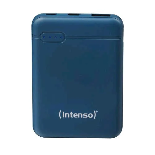 Intenso XS5000 Power Bank 5.000 mAh 1XUSB-C 1XUSB-A 1XMICRO-USB Verde Petrolio
