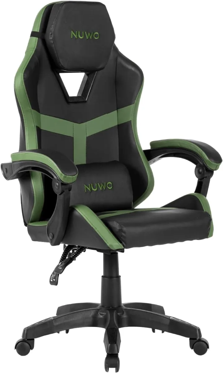 POLTRONA GAMING NUWO ODIN MILITARY BRACCIOLO IMBOT.GIREVOLE 360? 120KG