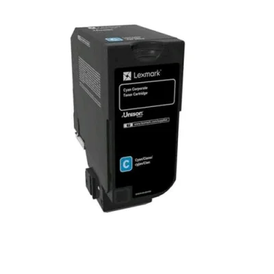 Lexmark 74C20CE Toner Ciano per CS720 CS725 CX725 3.000 Pagine