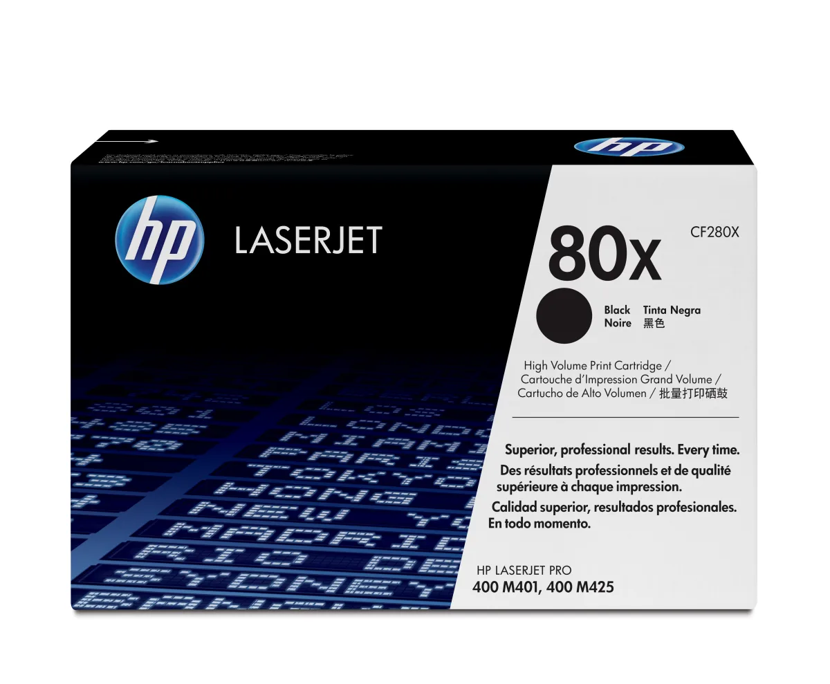 TONER HP CF280X K L/J M 401/425 6900 PAG