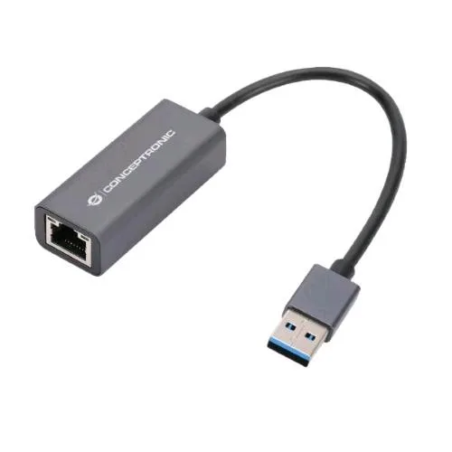 Conceptronic Adattatore di Rete Gigabit USB-A 3.0 Supporta Nintendo Switch