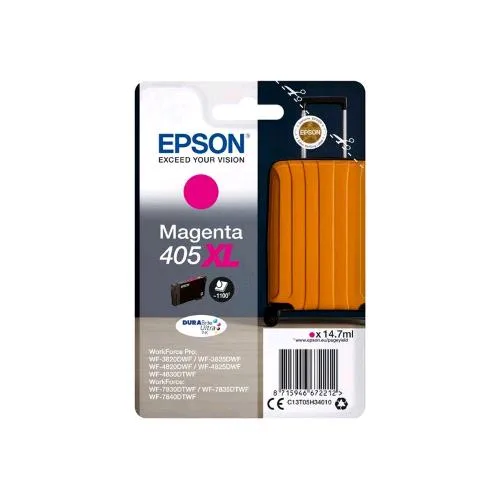 Epson 405XL Durabrite Ultra Cartuccia Ink-Jet Magenta 14.7 ml 1100 Pagine