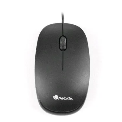 NGS Mouse Ottico 1000DPI USB 3 Tasti Nero