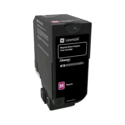 Lexmark 74C20M0 TONER MAGENTA PER CS720de / CS720dte / CS725de / CS725dte / CX725de / CX725dhe / CX725dthe 3.000 PAGINE