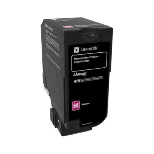 Lexmark 74C20M0 TONER MAGENTA PER CS720de / CS720dte / CS725de / CS725dte / CX725de / CX725dhe / CX725dthe 3.000 PAGINE