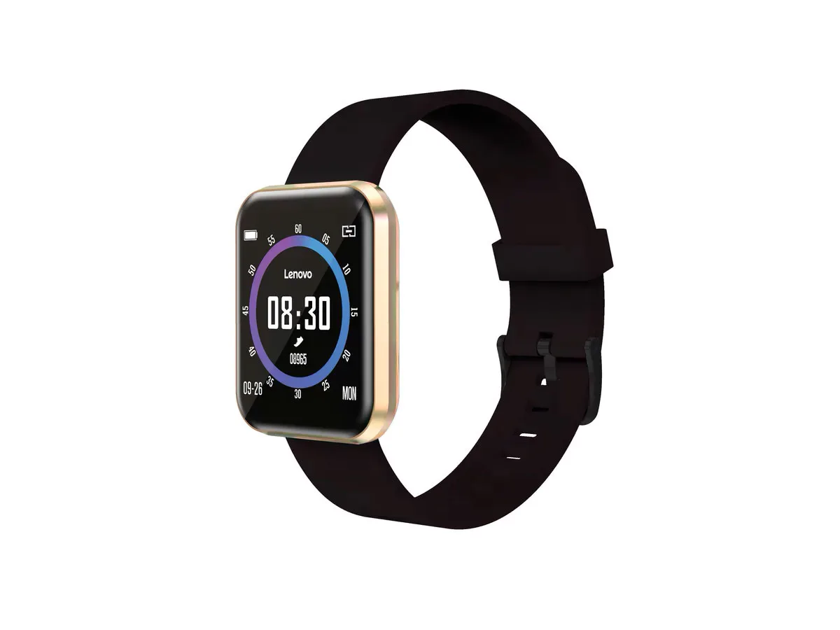 SMARTWATCH 1,44 TOUCH ANDROID/IOS LENOVO IP67 2.5D GLASS GOLD