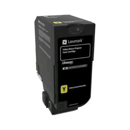Lexmark 74C20Y0 TONER GIALLO PER CS720de / CS720dte / CS725de / CS725dte / CX725de / CX725dhe / CX725dthe 3.000 PAGINE