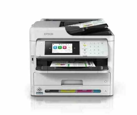 Epson Workforce Pro WF-C5890DWF Stampante Multifunzione Colore Ink-Jet A4 fino a 25 PPM Stampa Display 10.9" Touch Screen a Colori 4800 x 1200 DPI USB 2.0 Gigabit LAN Wi-Fi Nero Grigio