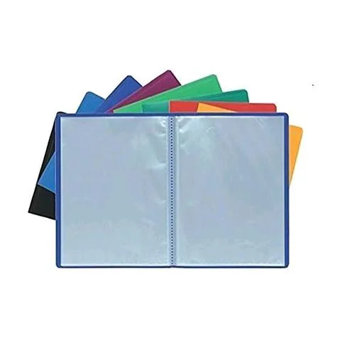 Exacompta Economico Portalistini in PP 240X320MM A4 80 Buste Col. Blu