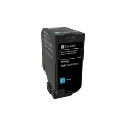 Lexmark 74C2HCE CS725DTE Toner Ciano 12.000 Pagine