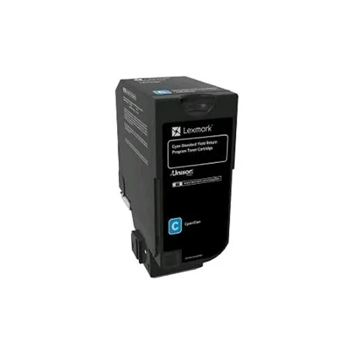 Lexmark 74C2HCE CS725DTE Toner Ciano 12.000 Pagine