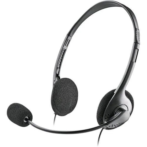 NGS MS103 Max Cuffie con Microfono Jack 3.5mm Controllo del Volume Cavo 1.5 m Nero