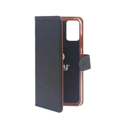 Celly Apple iPHONE 13 Pro Custodia a Portafoglio in Similpelle Nero