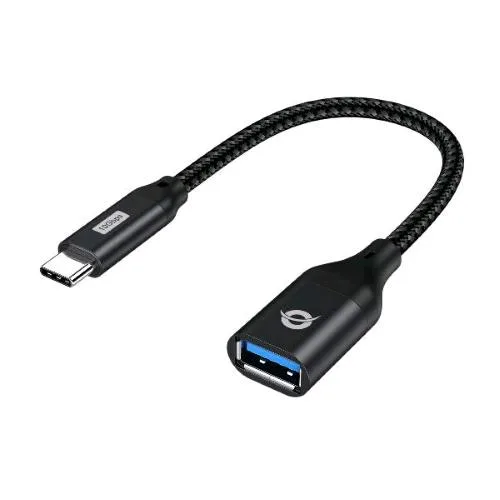 Conceptronic Adattatore USB-C 3.2 Gen 2 Maschio a USB-A OTG Femmina 10GB/S Nero