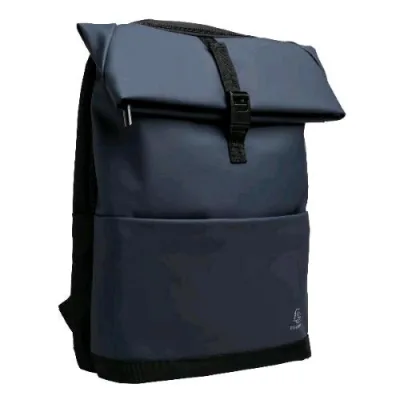 Exacompta Exactive Young Zaino per Notebook da 15.6" in Poliuretano Idrorepellente 2 Scomparti Tasca Frontale Grigio Lavagna