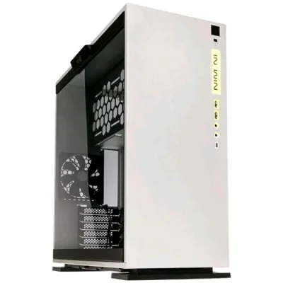 Inwin 303C Cabinet Midi-Tower Vetro Temperato Bianco