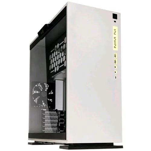 Inwin 303C Cabinet Midi-Tower Vetro Temperato Bianco