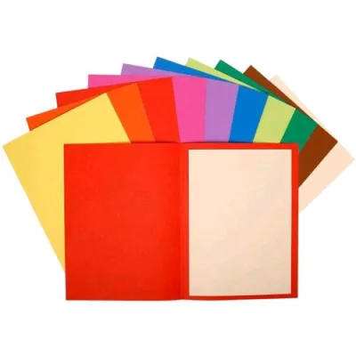 Exacompta Flash 80 Cartelline Semplici in Cartoncino 310X220MM A4 Col. Assortiti Conf 30 Pz.