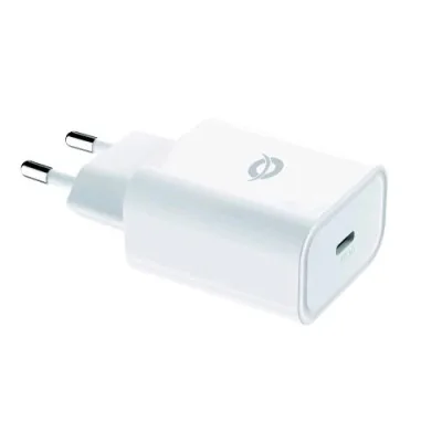 Conceptronic Althea Caricabatterie PPS da Rete 1 Porta USB-C 25W PD Bianco
