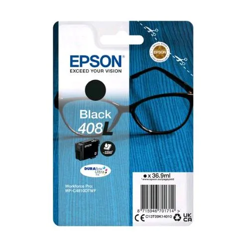 Epson 406L Cartuccia Singlepack Durabrite Ultra Ink Black