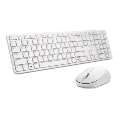 Dell Pro 5 KM526 Set Tastiera Qwerty e Mouse Wireless 2.4GHz Bianco