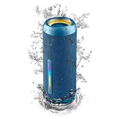 NGS Roller Furia 2 Cassa Bletooth 5.3 Portatile Water Resistant IPX7 USB 30 W Durata Batteria 9 Ore Blu