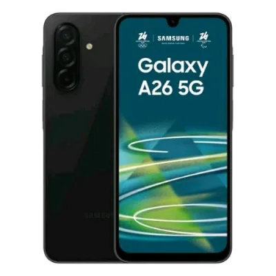 Samsung A266 Galaxy A26 5G Dual SIM 6.7" Octa Core 256GB Memoria Espandibile RAM 8GB 5G Europa Black