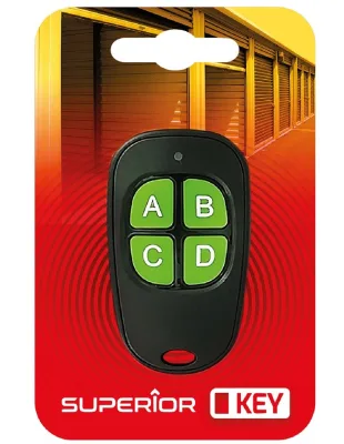 TELECOMANDO UNIVERSALE 4T PER CANCELLI ELETTRONICI KEY