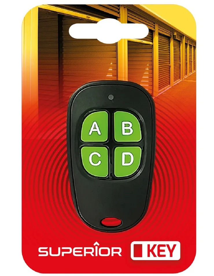 TELECOMANDO UNIVERSALE 4T PER CANCELLI ELETTRONICI KEY