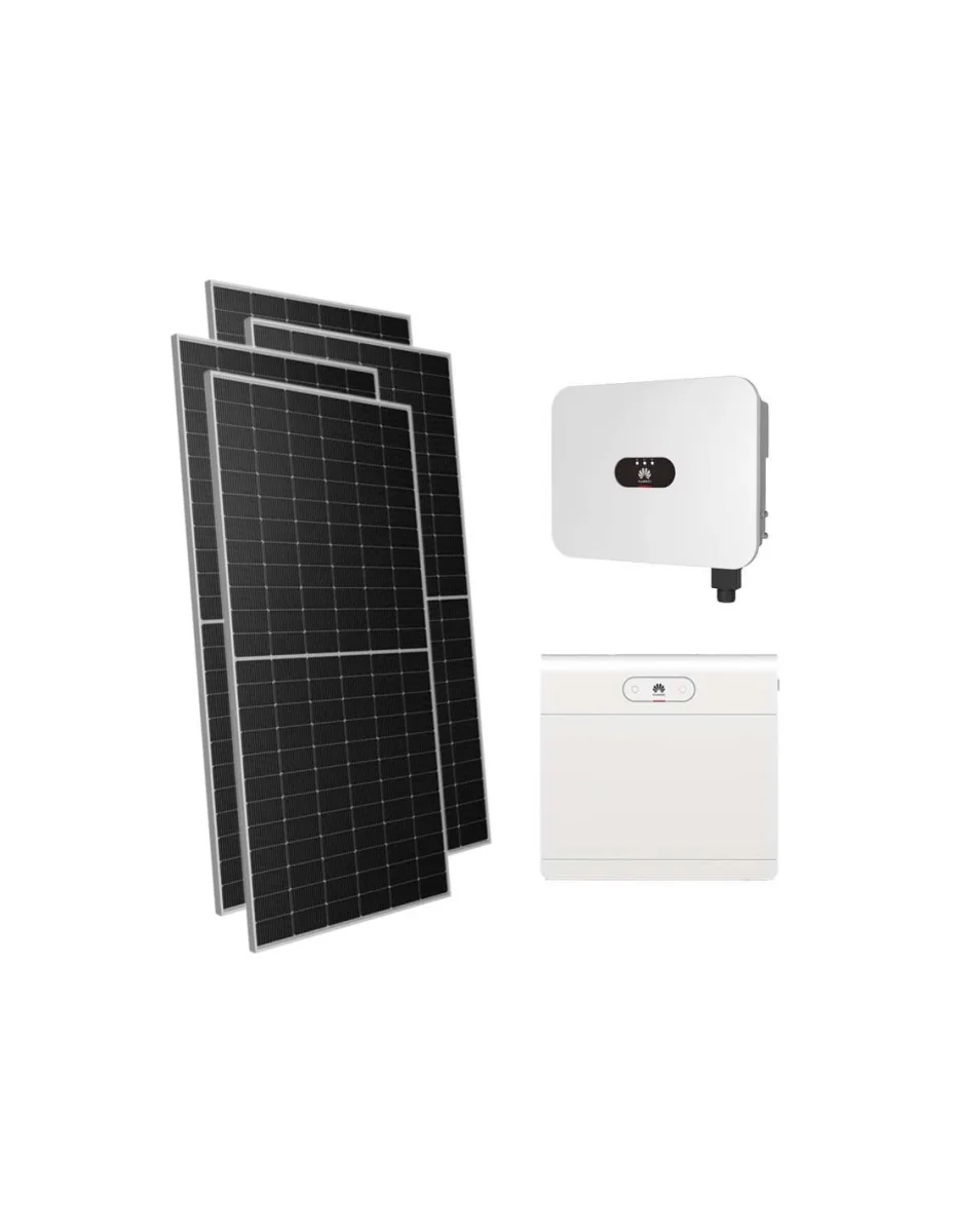 Kit fotovoltaico monofase 5950W inverter 5kW LB0 Huawei batteria al litio 7kWh LUNA2000