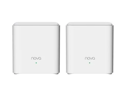 Tenda Nova EX3 2-Pack Router AX1500 Dual Band Wireless Wi-Fi 6 Sistema Mesh Copertura fino a 200MQ 2 Pz.