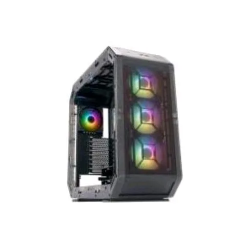 Inwin Airforce Case Midi Tower ATX Pannello in Vetro Temperato Black