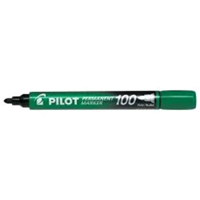 Pilot Sca-100 Marcatore Permanente Verde Punta Tonda 1 mm Conf 12 Pz.