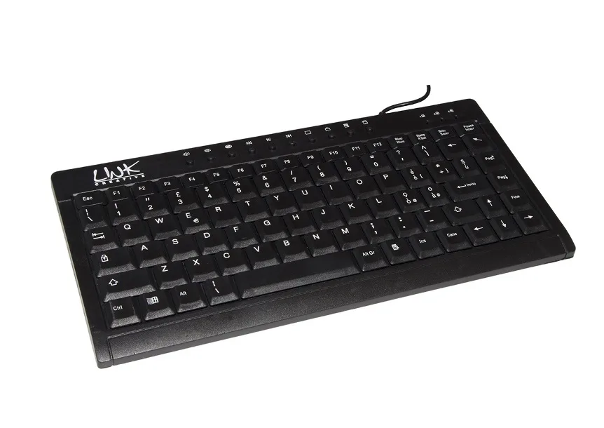 LINK LKTAST04 Mini Tastiera Multimedia USB Latout Italiano Black