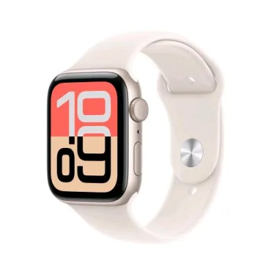 Apple Watch Se 3 GPS 44mm Cassa Alluminio Galassia con Sport Band Galassia - S/M
