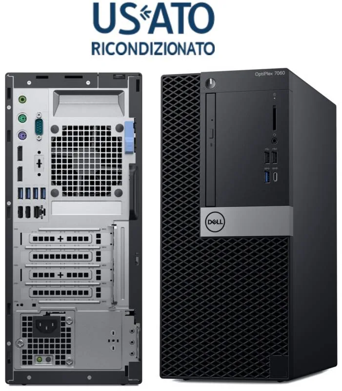 PC REF I7 16GB 512SSD NVME W11P I7-8700 DELL 7060 TOWER