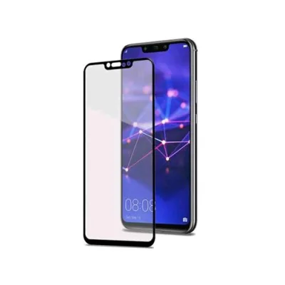 Celly Mate 20 Lite Proteggi Schermo Full Glass in Vetro Temperato Colore Trasparente/Nero