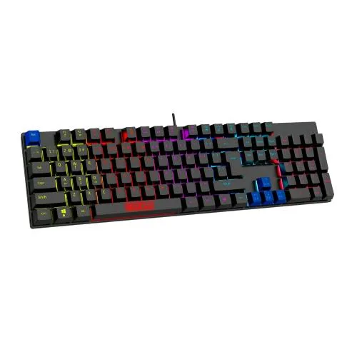 Celly Meckeybfull Sparco Collection Tastiera Gaming RGB 25 Tasti Anti-Ghosting 18 Modalita' di Illuminazione Switch Rossi