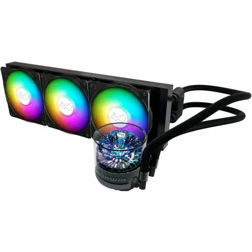 Inwin NR36 ARGB CPU Liquid Cooler 360mm Intel 1700/1200/115X AMD AM5/AM4 Nero