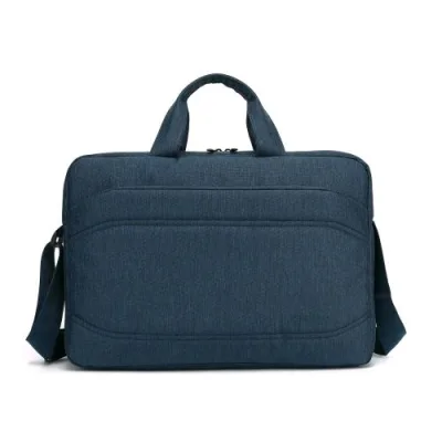 Celly Messengerbag Borsa per Notebook da 15.6" in Poliestere 6 Scomparti con Tracolla Blu