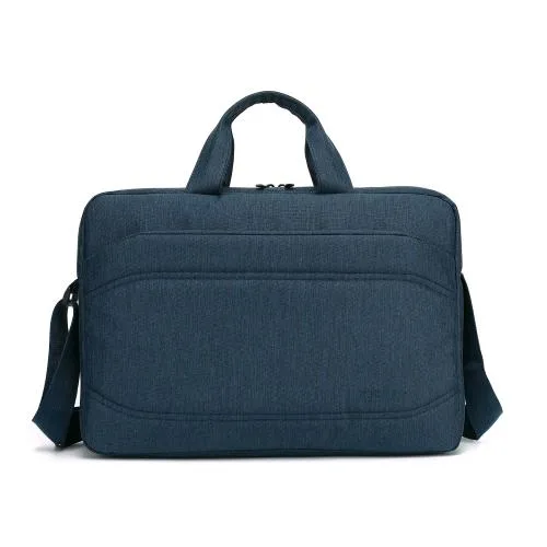 Celly Messengerbag Borsa per Notebook da 15.6" in Poliestere 6 Scomparti con Tracolla Blu