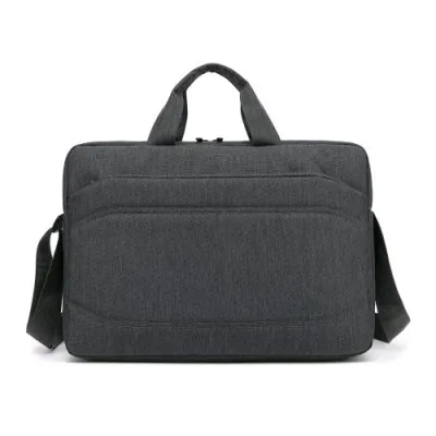 Celly Messengerbag Borsa per Notebook da 15.6" in Poliestere 6 Scomparti con Tracolla Grigio