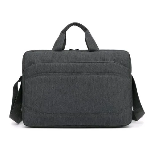 Celly Messengerbag Borsa per Notebook da 15.6" in Poliestere 6 Scomparti con Tracolla Grigio