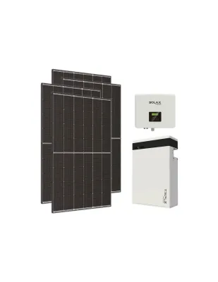 Kit fotovoltaico monofase 8100W inverter 7.5kW batteria al litio 5.8KWh T-BAT-H5.8 Solax Power