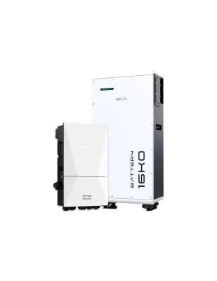 Sistema di accumulo trifase inverter Weco XTR-3 10kW batteria litio 16kWh Weco 16k0