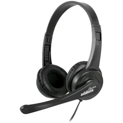 NGS VOX505USB Cuffia Stereo con Microfono USB Over Ear Controllo del Volume