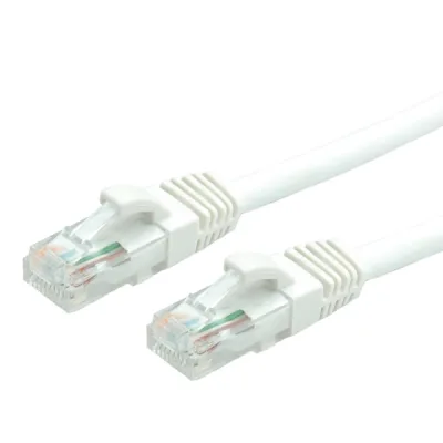CAVO RETE UTP CAT.6 2MT LSOH BIANCO HALOGEN FREE NO SCHERMATO