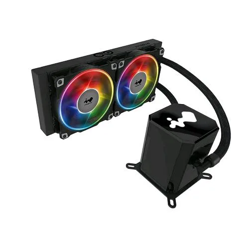 Inwin SR24 Dissipatore a Liquido per CPU ARGB 240 mm Intel 1200/2066 AMD AM4/TR4 Colore Nero