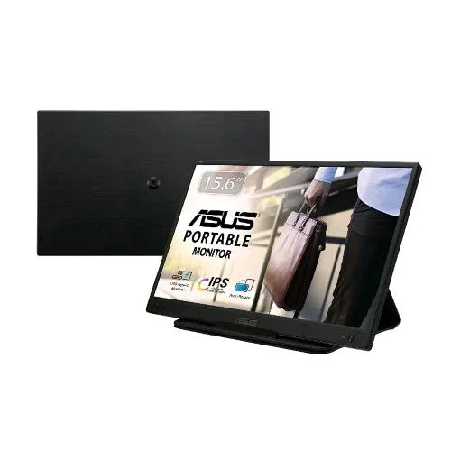 ASUS Zenscreen MB166C 15.6" LED IPS Full HD 60Hz 5MS Flicker Free Hub USB USB-C Hdcp Nero