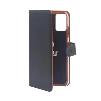 Celly Apple iPHONE 13 Pro Max Wally Custodia a Portafoglio in Similpelle Nero